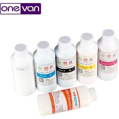 A3 A4 UV DTG DTF Printer Textile ink Paint Cotton Canvas Polyester Pretreatment Liquid for Metal acrylic glass UV coating liquid