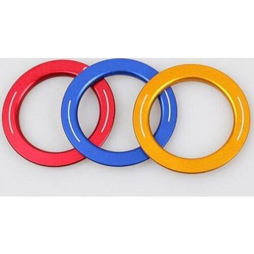 Car Engine Start Stop switch cover sticker For Honda new Civic Ignition Key Ring