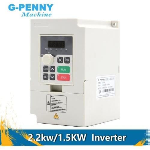 Free Shipping! 220v 1.5kw VFD Variable Frequency Drive 2.2kw vector Inverter Motor Speed Control 0-1000Hz Frequency Converter