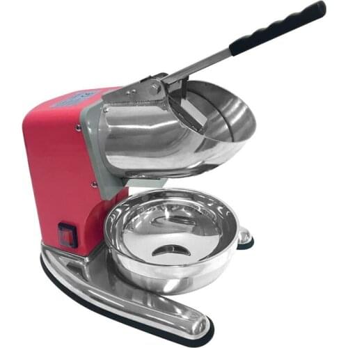Ice Shaver Crusher Commercial Cold Drink Machine High Power Electric Ice Crusher Electric Shaved Ice Snow Ice Machine XJT-SB100