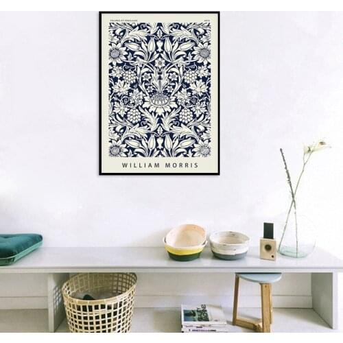 Floral Poster William Morris Canvas Painting Matisse Wall Art Modern Living Room Bedroom Home Décor