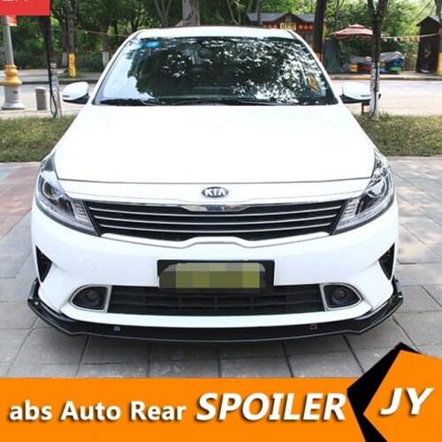 For Kia Forte Body kit spoiler 2019-2020 For Kia Forte K3 ABS Rear lip rear spoiler front Bumper Diffuser Bumpers Protector