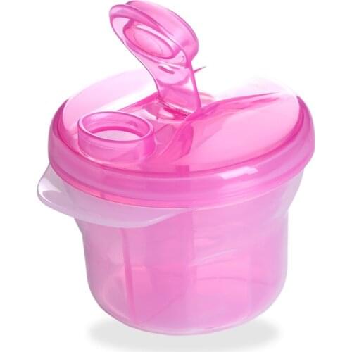 3 Grids Milk Powder Bowl Solid Safety Storage Boxes Reuse Container Product New Portable Milk Powder Tank Baby Food Storage