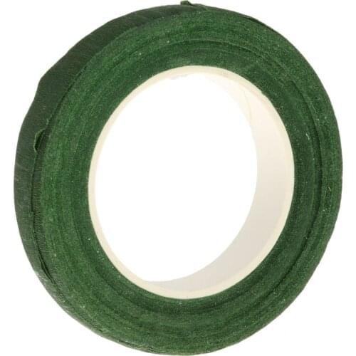 Florist Stem Tape Wire Floral Work Plastron Floral Tape Wrap Green 1 Roll