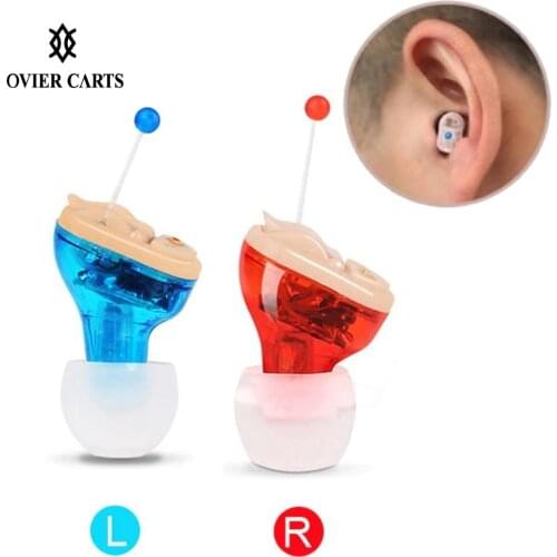 Mini Hearing Aids Inner Ear Invisible Hearing Aid Wireless Hearing Aids Adjustable Tone Best Sound Amplifier Ear Care Tools