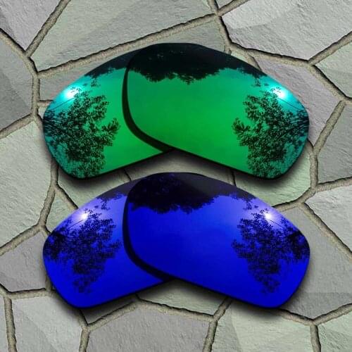 Jade Green&Violet Blue Sunglasses Polarized Replacement Lenses for Jawbone