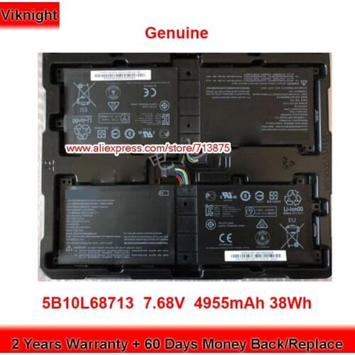 Genuine 5B10L68713 Battery BSN04170A5-AT for Lenovo Idealpad MIIX 510-12ISK 510-12IKB 7.68V 4955mAh 38Wh