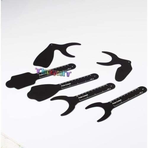 1 Set/7pcs Dental Orthodontic Photographic Black Contrasters Autoclavable Tool