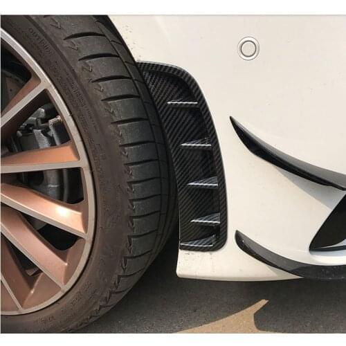 ABS Car Front Bumper Fender Side Air Outlet Sticker Trim Cover For Mercedes Benz A Class W177 V177 A180 A200 A220 A250 2019 2020