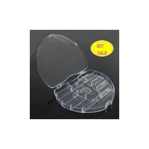 Transparent storage box convenient heart-shaped jewelry box kit free shipping