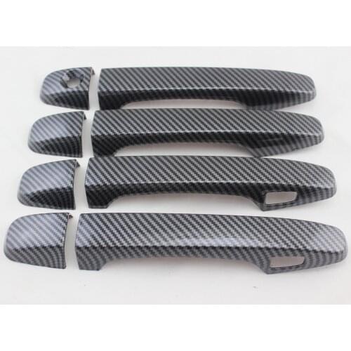 2011 2012 2013 2014 For Toyota Prius Prius30 XW30 Car Door Handle Bowl cover Lid ABS Chrome/Carbon Accessories