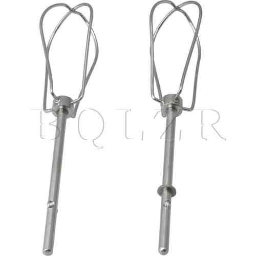 2pcs W10490648 Hand Mixer Turbo Mixer for Home Kitchen Tool Silver
