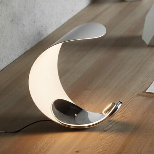 Modern Minimalist Design Table Lights Nordic Moon Decor Living Room Study Bedroom Table Lamp Touch Switch Dimming Desk Lighting