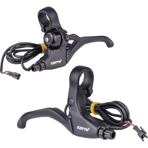 1 Pair of Aluminum Alloy Lithium Electric Car Brake Lever With Bell Brake Lever Model SB4A