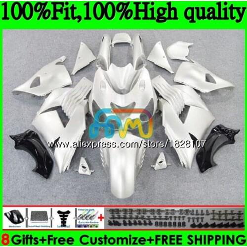 Injection For KAWASAKI ZX Gloss silver 14R ZX14R 06 07 08 09 10 11 21BS.32 ZZR1400 ZX-14R 2006 2007 2008 2009 2010 2011 Fairing
