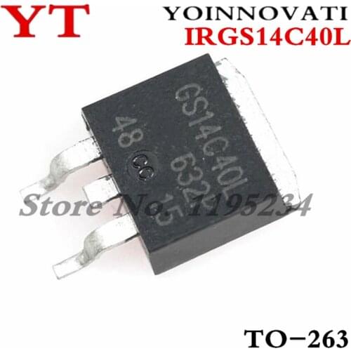 10pcs/lot IRGS14C40L GS14C40L TO-263 IC Best quality