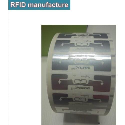 1000pcs rfid uhf 1-15M read range impinj monza chip smartrac dogbone wet inlay for sports timing system Industrial Automation