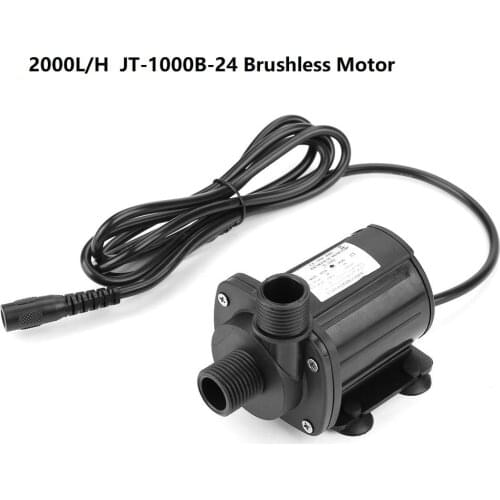 2000L/H High Hydraulic Head DC Brushless Submersible Water Pump 24V -20C-90C JT-1000B-24 Hydraulic Head DC Water Pump