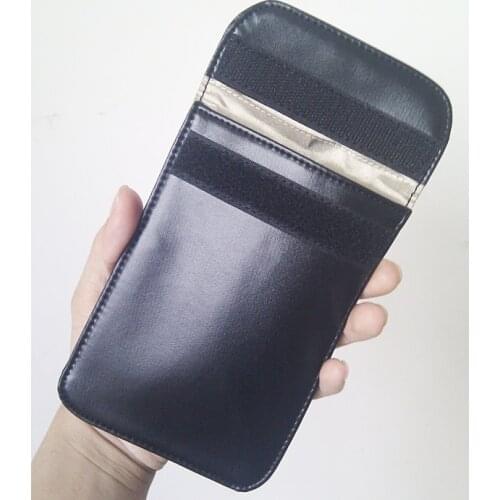 5.3 inch cellPhone Signal Blocking Bag, radiation protection, Anti-degaussing No Signal Multi-Function Bag 1pcs
