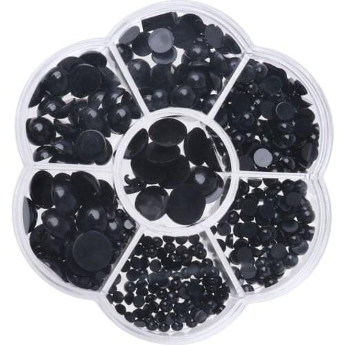 510 PCS 3-12mm Black Eyes Safety Eyes Doll Toys Bear Dolls Eyes Doll Accessories