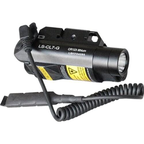 Acecare Drop shipping guns and weapons red laser sight and LED tactical flashlight combo for hunting shooting