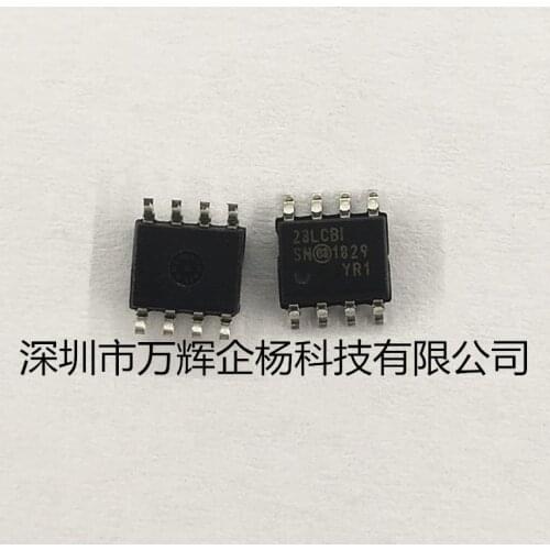 Free Shipping 10PCS 23LC1024-I/SN 23LC1024 23LCBI SRAM 1MBIT SDI / SQI 20 MHZ SOP8