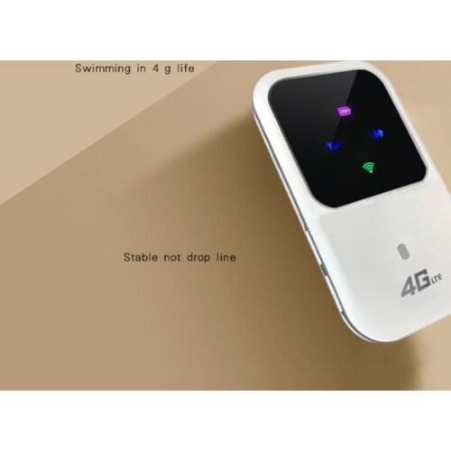 E65A Wireless Internet Router Color Light Version 150Mbps Mobile Broadband Hotspot Modem Support 10 Devices
