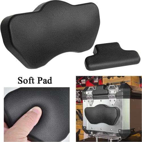 For BMW R1250GS R1200GS F800GS ADV Rear Top Case Luggage Bag Cushion Soft Passenger Backrest Back Pad Saddlebag Trunk 3M Sticker