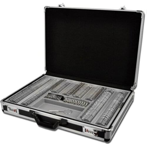 Trail Lens Case Set Metal Bright Rim JSL-266