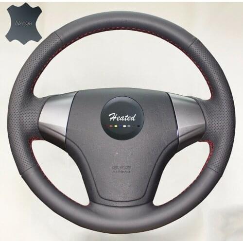 Breathable Braid on the Steering Wheel Cover for Hyundai Santa Fe 2013 2015