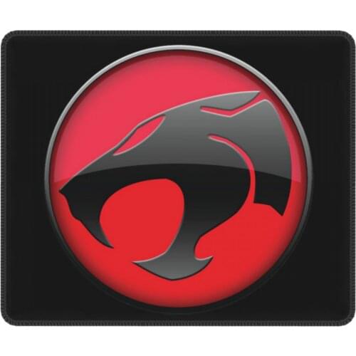 Thundercats Logo Humor Mouse Pad Thundercats Vs HiMan Cheetara 80s Retro Non-Slip Mat Pads Rubber PC Table Decoration Cover