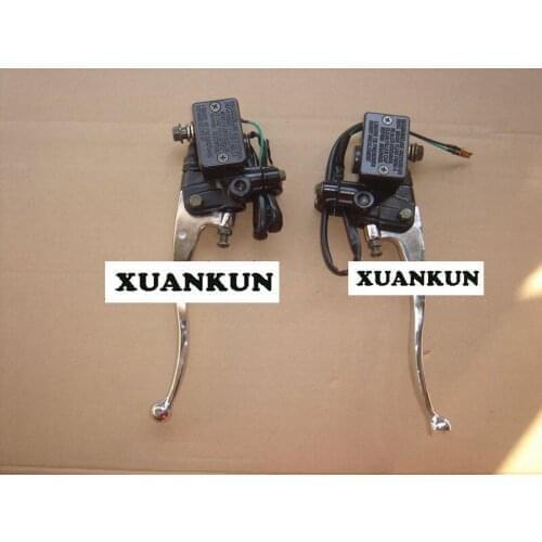 Linhai Hai Wang around the front and rear disc brakes on the pump the pump