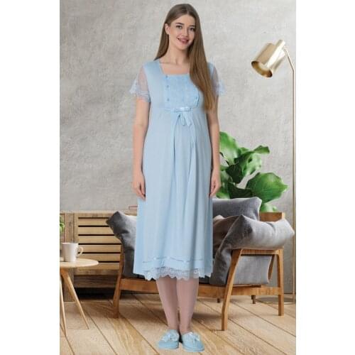 Lohusa Hamile Maternity Nightgowns