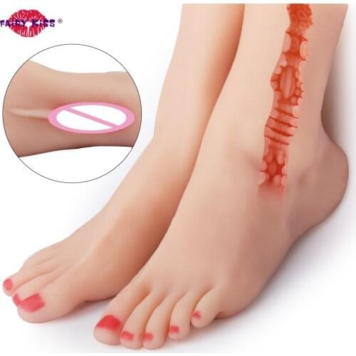 Male Masturbator Sex Dolls Feet Sex Toys For Men Erotic Real Women Rubber Vagina Pussy Masturbation Goods Adult Products Sexshop