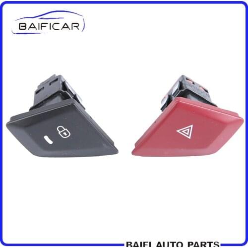 Baificar Brand New Genuine Double Flash Switch Alarm Switch Central Control Door Lock Switch For Citroen Sega Triumph