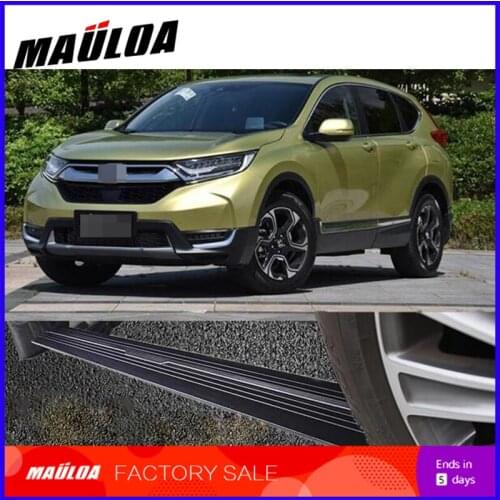 High quality aluminium alloy Automatic scaling Electric pedal side step running board for CR-V CRV 2012 13 14 15 16 2017