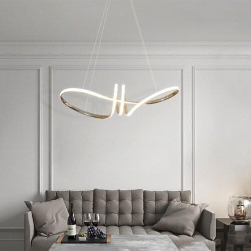 Led Creative Dining Room Chandelier Nordic Bedroom Living Room Modern Office Simple Study Bar Clothing Store Hotel Shopping Mall