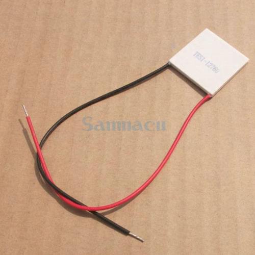 30x30x2.8mm 6A 15V 50W TES1-12706 Thermoelectric Cooler Peltier Heatsink