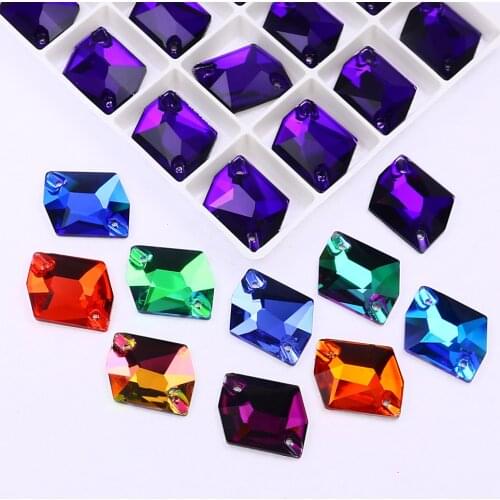 ALL SIZE ALL Color Flatback Sew on Rhinestone K5 Glass AB Crystal Cosmic Sewing Diamond for Wedding Dress Clothing DIY Craft