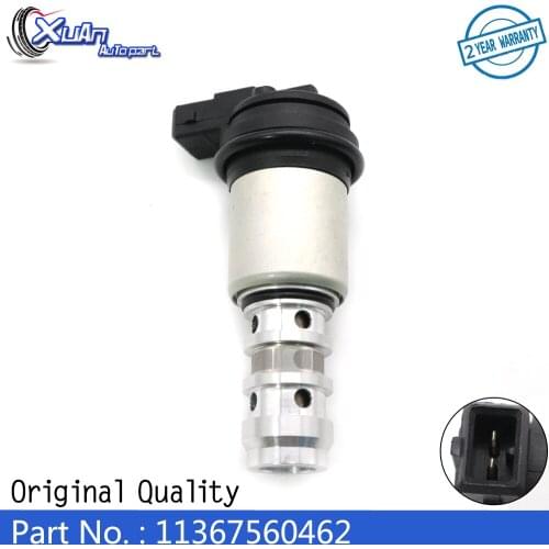 XUAN 11367560462 Engine Variable Timing Control Camshaft Solenoid Valve VVT for BMW X3 X1 X5 Z4 760i E81 E84 E53 E70 E85 917244