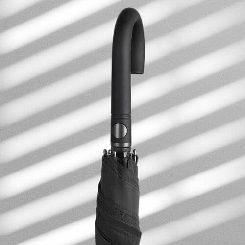 Long Handle Large Umbrella Business Windproof Uv Protection Black Fashion Umbrella Adult Sombrilla Playa Rain Gear BD50YS