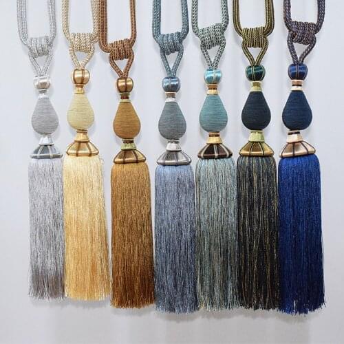 Curtain Tassel Tiebacks Ribbon for Windows 7 Colors Available 1 Pair