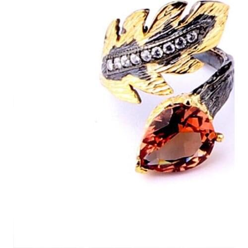 Women Sultanite Handmade 925 Silver Gold Plated Color Changing Sultanite Ring, Handmade Unique Design Sultanite Women Ring