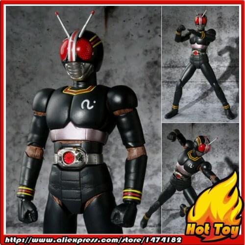 100% Original BANDAI Tamashii Nations S.H.Figuarts (SHF) Action Figure - Black V2.0 from "Masked Rider Black"