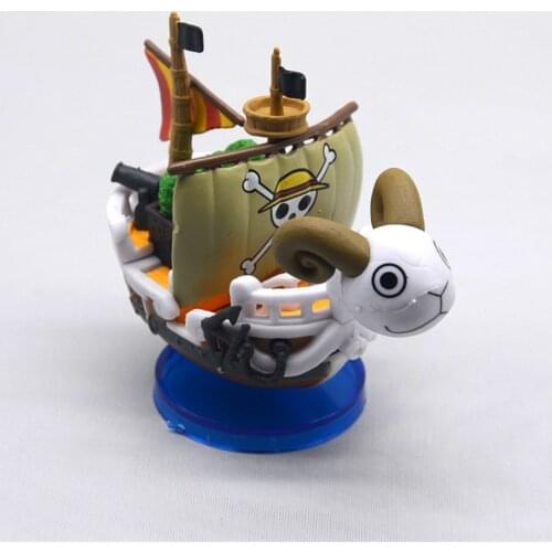 Anime One Piece Thousand Sunny Meryl Boat Pirate Ship Figure PVC Action Figure Toys Collectible Model Decoration Toy Gifts
