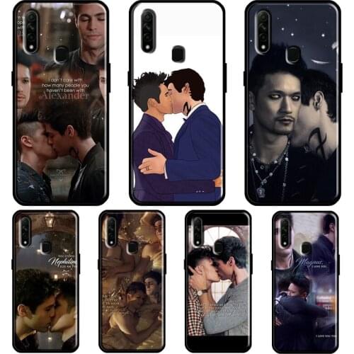 Shadowhunters Malec Kiss For OPPO A52 A72 Find X3 Pro Reno 2 Z A3S A5S A15 A83 A31 A53 A9 A5 2020 F5 F7 Phone Cover