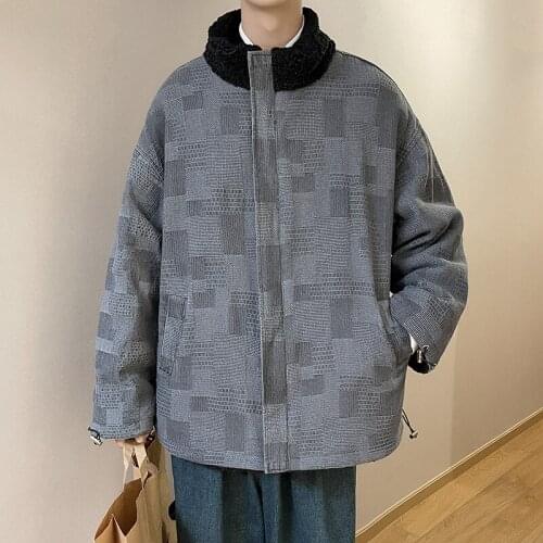DEleventh Men's Denim Parkas