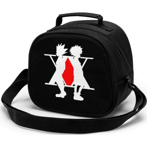 Hunter X Hunter Children fashion lunch bag thermal insulated bag travel casual insulated picnic bag