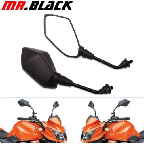 For Kawasaki Z1000 Z750 2004 2005-2011, ER6B ER-6N ER6N 2006-2010, ZRX1200 2001-2008, ZRX1100 1997-2000 Rear View Side Mirrors