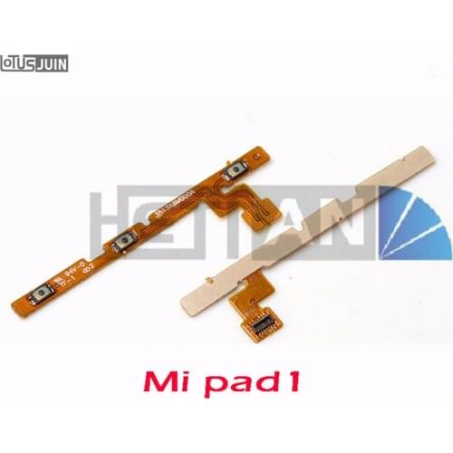 1PCS for Xiaomi Pad 1 Side Power Volume Key ON/OFF Button Switch Flex Cable Ribbon Replacement Repair Spare Parts